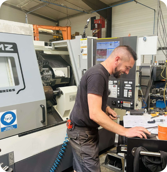 Precision machining Lusinage